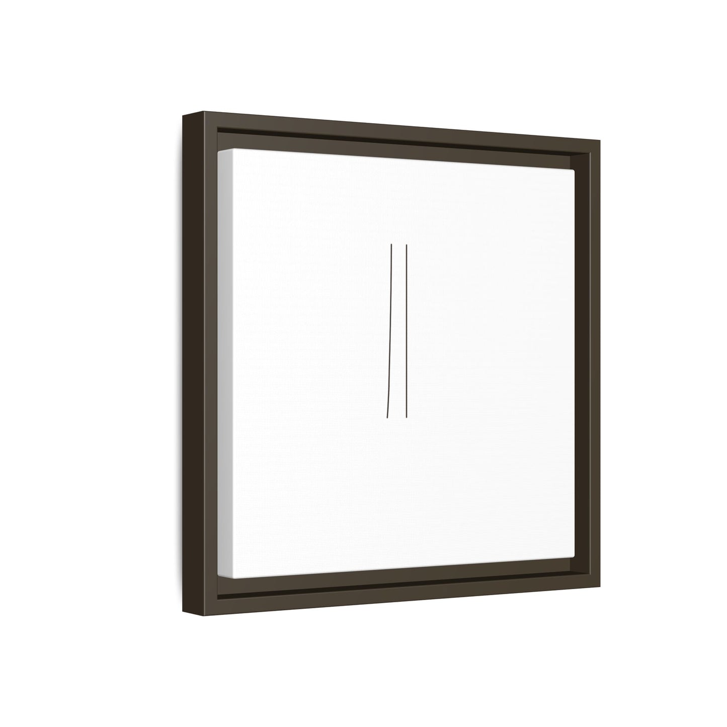 Minimal Line Art | Matte Canvas Framed