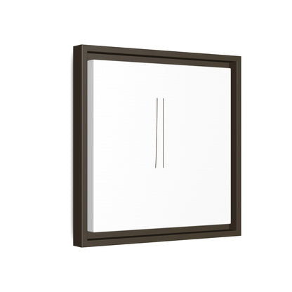 Minimal Line Art | Matte Canvas Framed