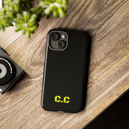 Personalized Tough Cases Phone Case - Bold Design, Gift for Him/Her, Durable iPhone Cover, Customizable Tech Accessories, Tough Case - TRV