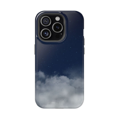 Night Sky Magnetic Impact-Resistant Phone Case — Foggy Cloud Design