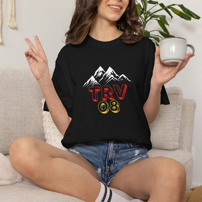 TRV08 Logo Tee | Unisex Garment-Dyed T-Shirt