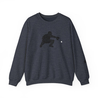 Baseball Catcher Crewneck Sweatshirt | Unisex Sports Apparel | Perfect for Game Days, Gifts, and Casual Wear | Baseball Lover's Gift - TRV