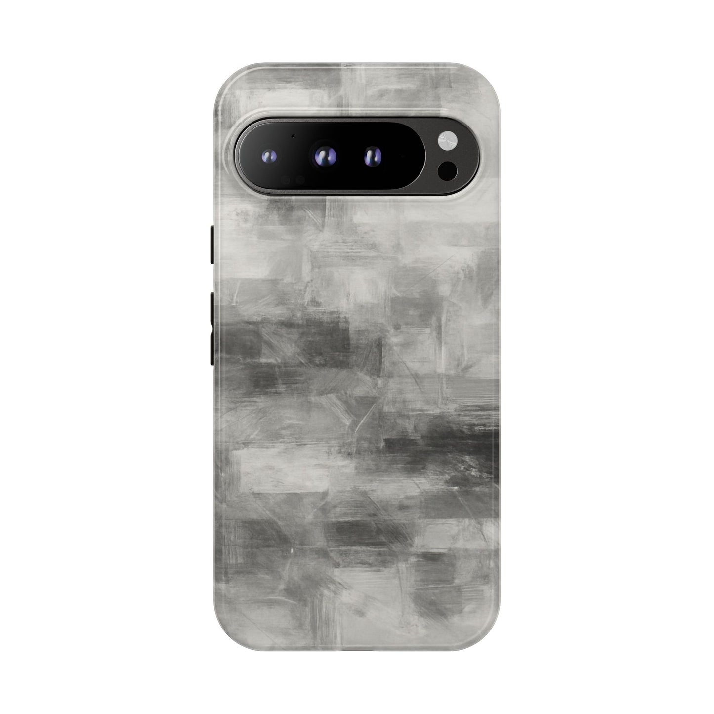 Stylish Phone Case for Tough Protection, Marble Grey Design, Customizable Gift for Her, Unisex Mobile Accessory, Birthday Present, [...] - TRV