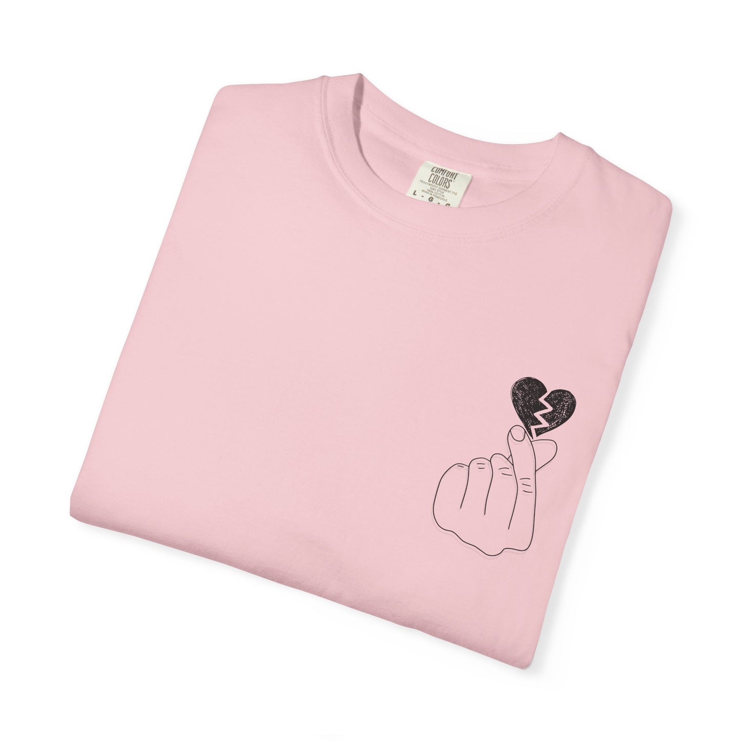 Heartbreak Unisex Garment-Dyed T-Shirt - Trendy Casual Tee for Self-Expression