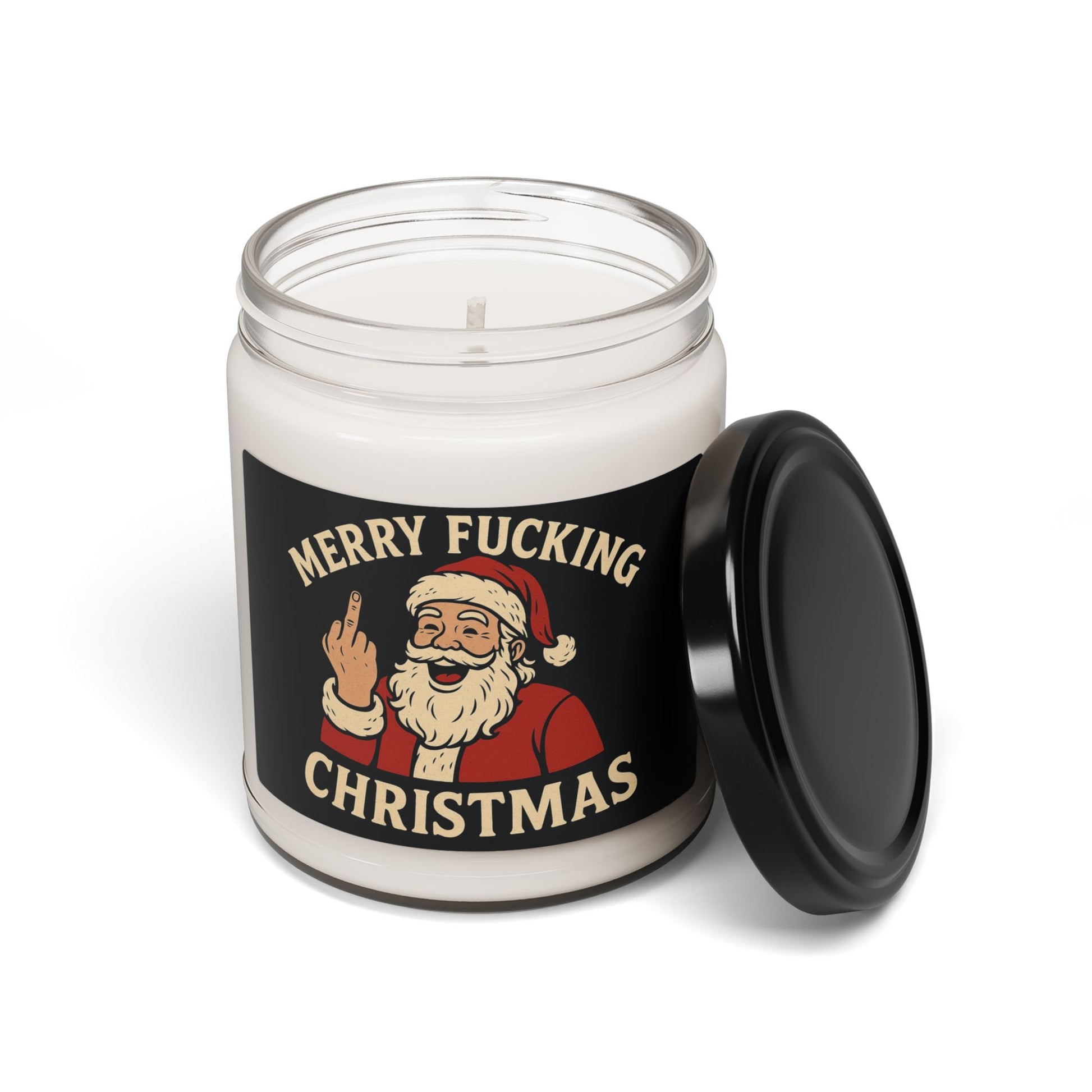 Merry Fucking Christmas Santa Candle | Scented Soy Candle 9oz - TRV