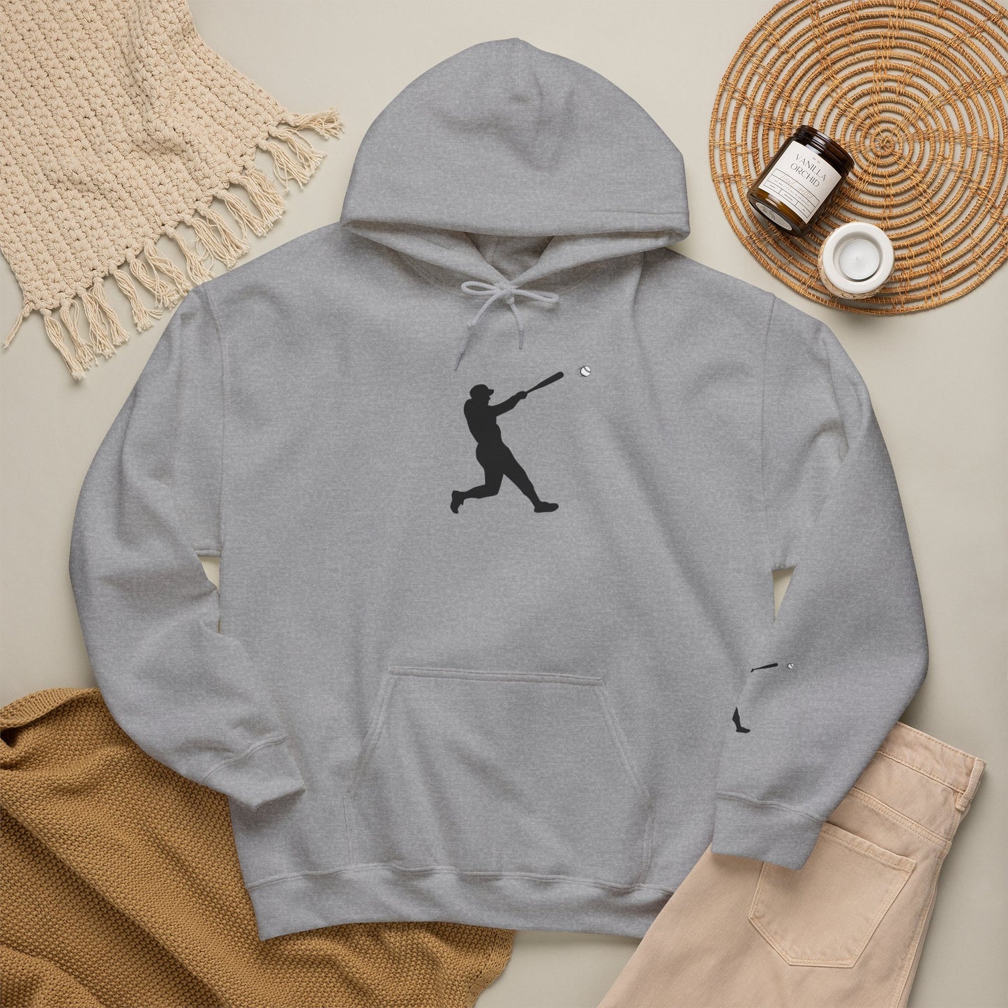 Baseball Lover's Unisex Hoodie - Perfect for Sports Fans, Gifts, Cozy Wear, Casual Style, All Seasons