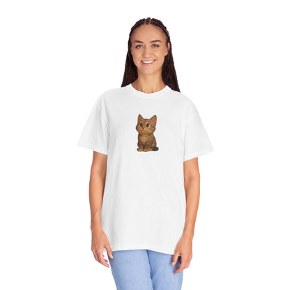 Cute Cat Graphic T-Shirt, Casual Wear, Cat Lover Gift, Everyday Tee, Animal Lover Apparel, Perfect for Birthdays & Holidays - TRV