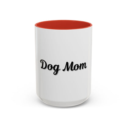 Dog Mom Accent Coffee Mug - Perfect Gift for Pet Lovers - TRV
