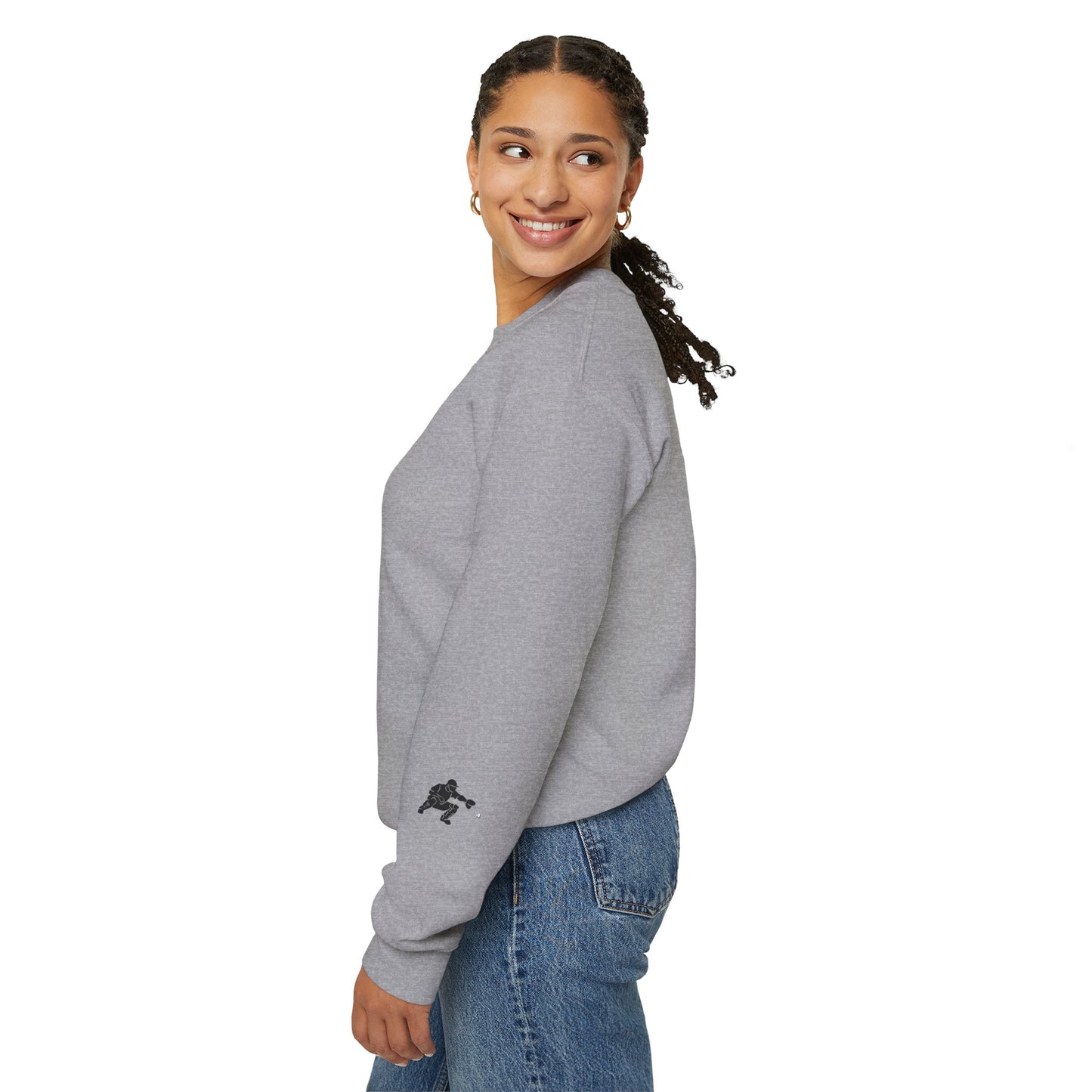 Baseball Catcher Crewneck Sweatshirt | Unisex Sports Apparel | Perfect for Game Days, Gifts, and Casual Wear | Baseball Lover's Gift - TRV