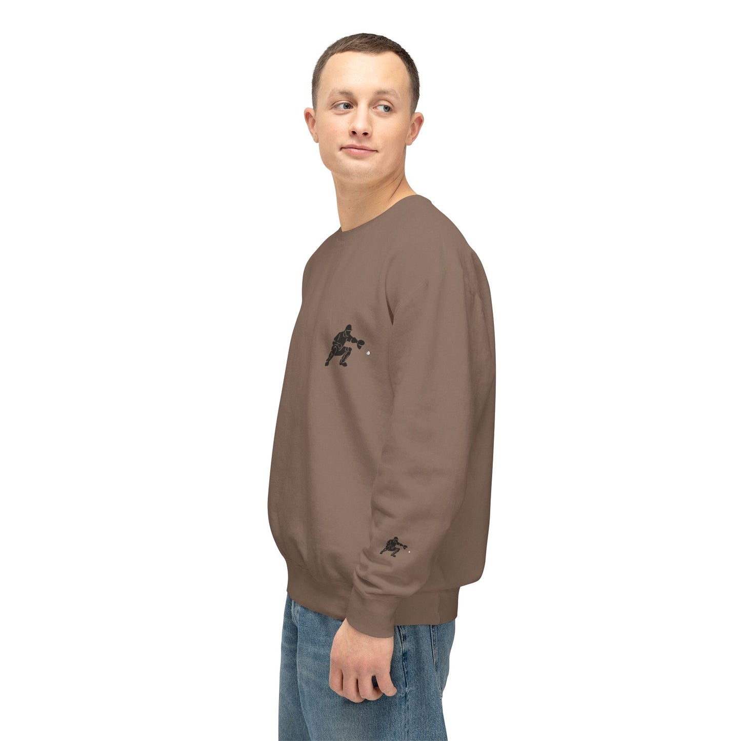 Baseball Catcher Unisex Sports Crewneck Sweatshirt - Perfect for Athletes & Casual Wear, Great for Game Days, Birthdays, Apparel for Fans
