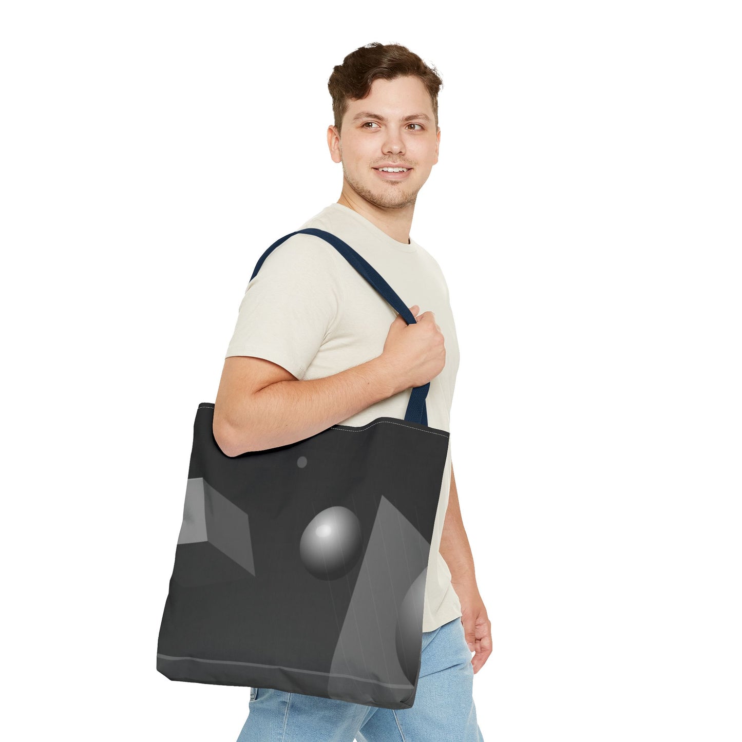 Abstract Monochrome Orb | Tote Bag