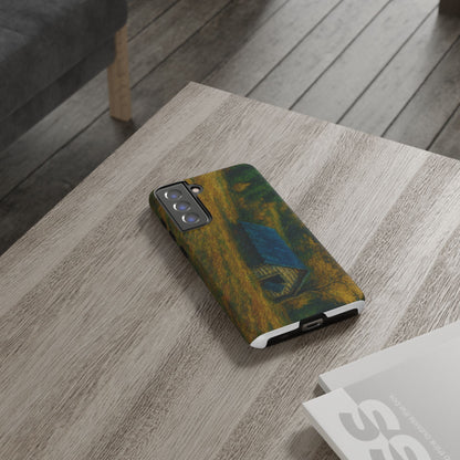 Artistic Phone Case by Tough Cases, Nature-Inspired Phone Protection, Unique Gift for Nature Lovers, Stylish Accessory, Fall Aesthetic - TRV