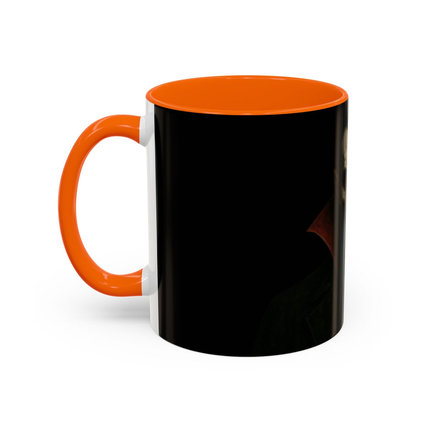 Gothic Dracula Vampire Accent Coffee Mug | Spooky Halloween Gift, Unique Home Decor, Collector's Mug, Coffee Lover's Gift - TRV
