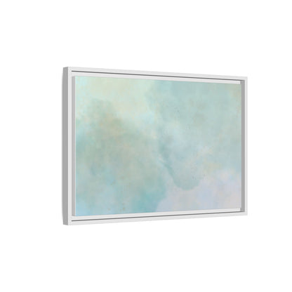 Soft Abstract Pastel Watercolor Matte Canvas