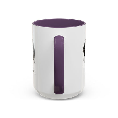 Vampire Lip Accent Coffee Mug - 11oz & 15oz - Unique Halloween Gift