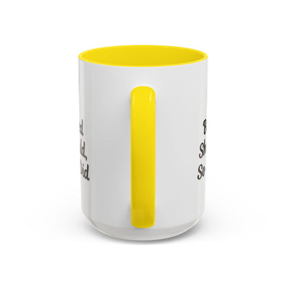 Inspiring Accent Coffee Mug - 'She Believed She Could, So She Did' - 11oz & 15oz
