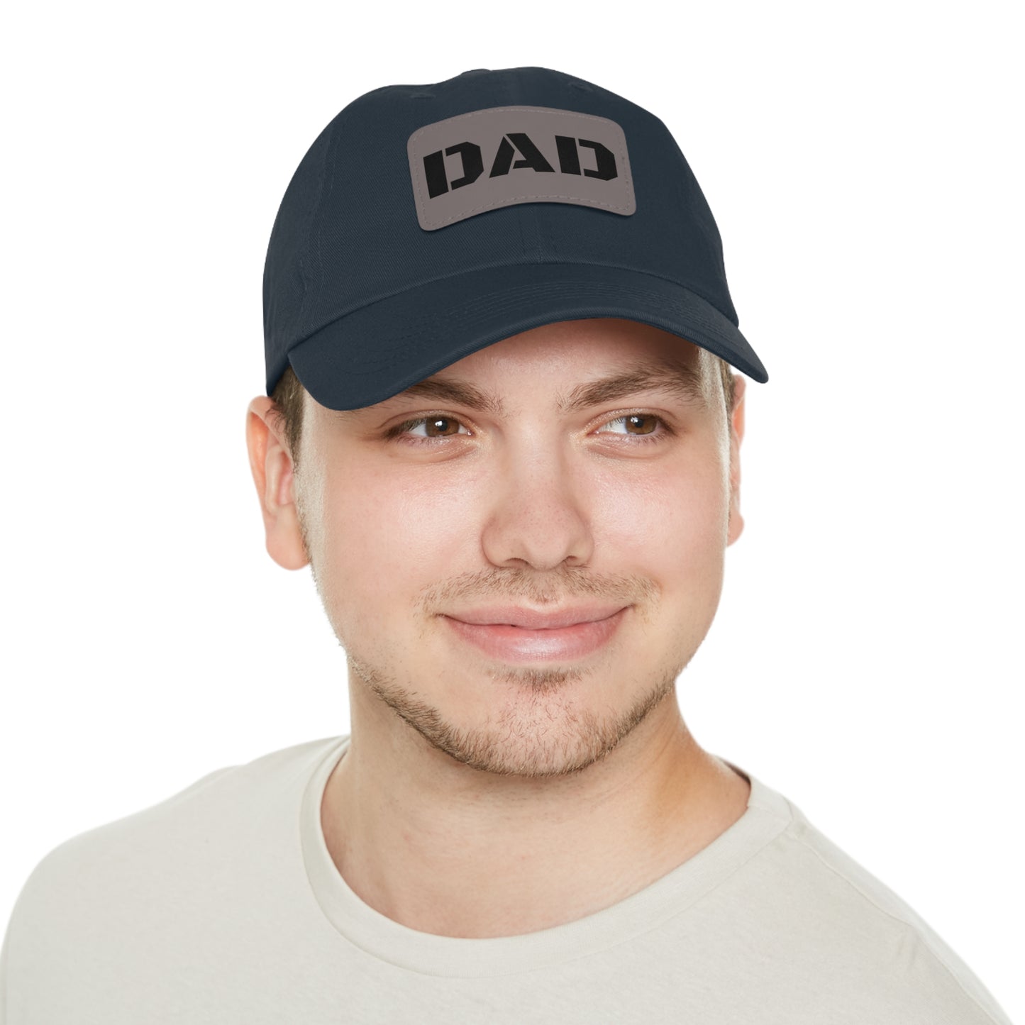 Stylish Dad Hat with Leather Patch | Perfect Gift for Fathers Day, Casual Wear, Dad's Birthday, Outdoor Activities
