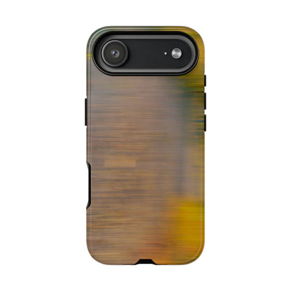 Autumn Blur Tough Phone Case — Fall Colors Protective iPhone Cover