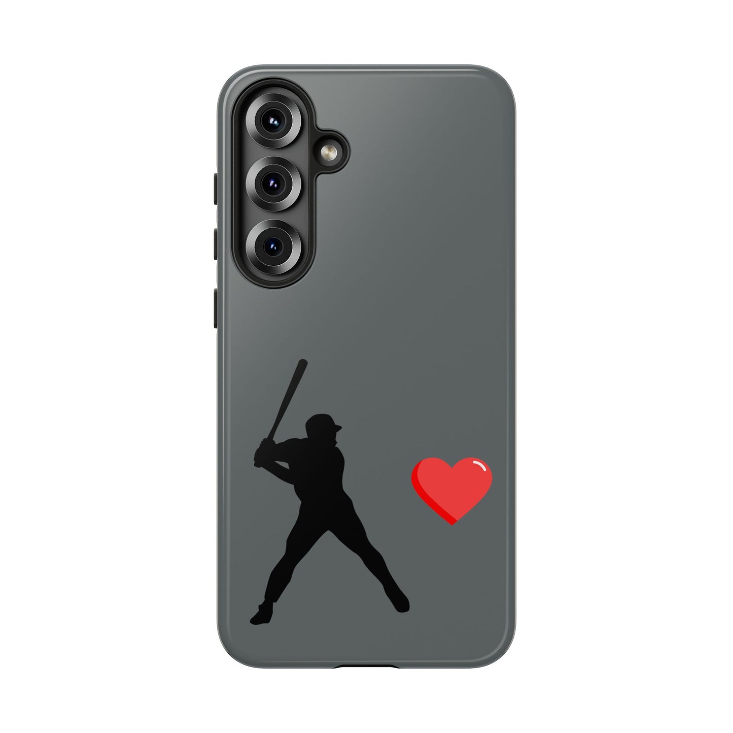 Printify baseball love phone case featuring sporty design, durable protection, perfect for sports fans and Father’s Day gift.