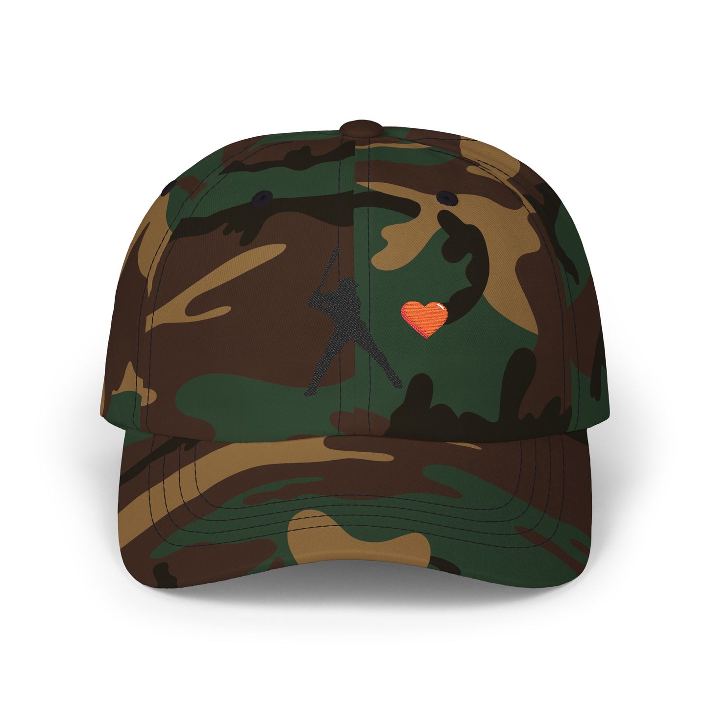 Baseball Love Dad Cap - Perfect Gift for Sports Dads, Father's Day, Casual Wear, Summer Style, Stylish Baseball Hat - TRV