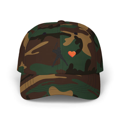 Baseball Love Dad Cap - Perfect Gift for Sports Dads, Father's Day, Casual Wear, Summer Style, Stylish Baseball Hat - TRV