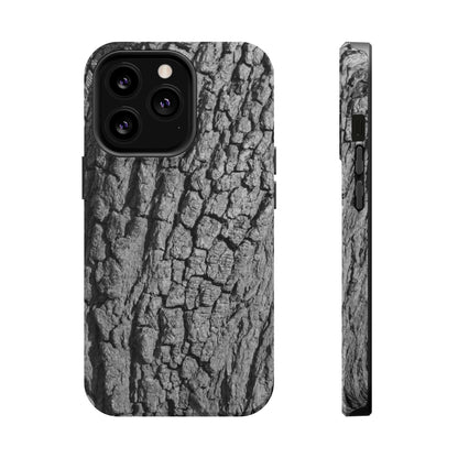 Bark texture phone case packaging