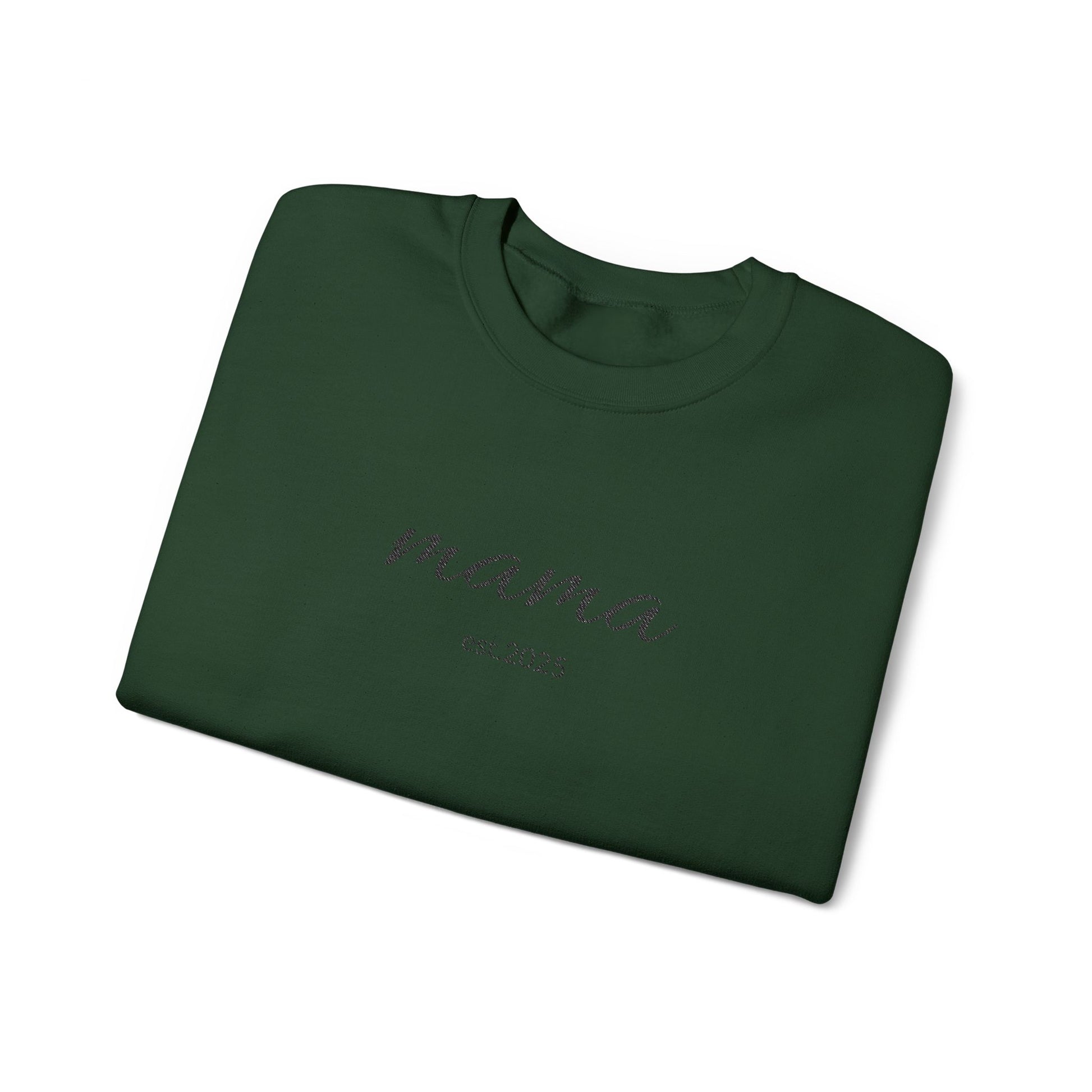 mama sweatshirt | simple script mom pullover - TRV
