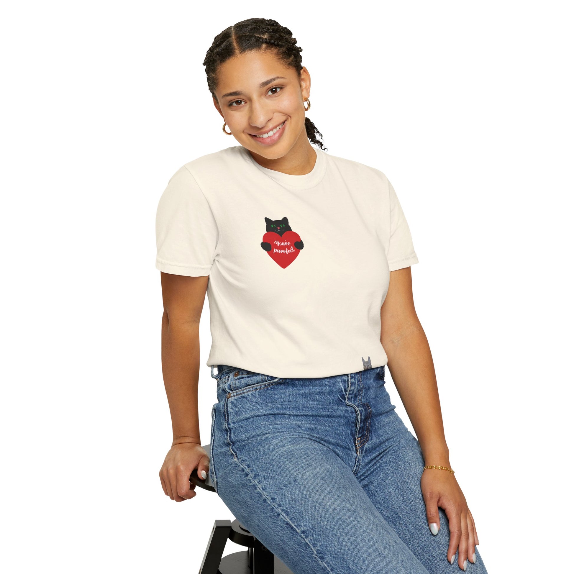 Cat Lover Unisex T-Shirt, Cute Cat Tee, Gift for Cat Owners, Animal Lover Shirt, Birthday Gift, Casual Comfort Tee, Pet Theme - TRV