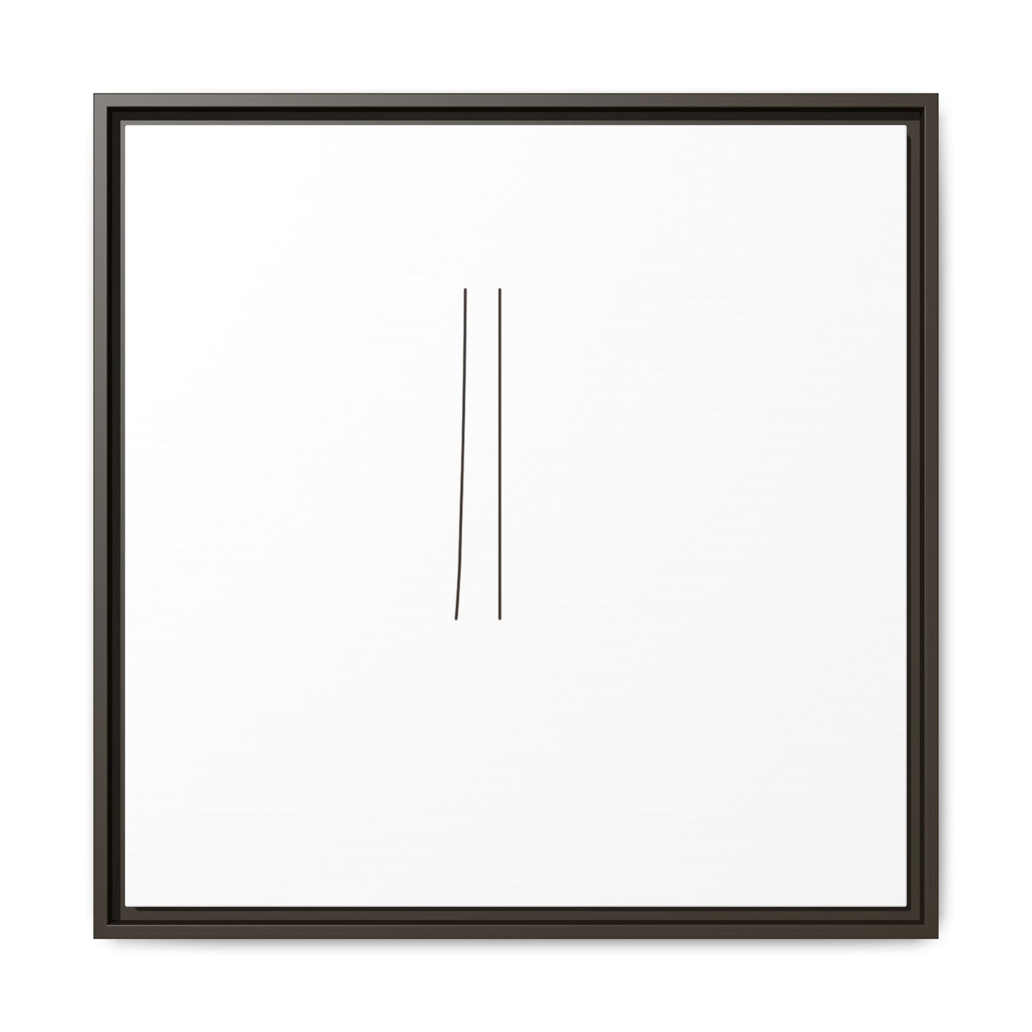 Minimal Line Art | Matte Canvas Framed