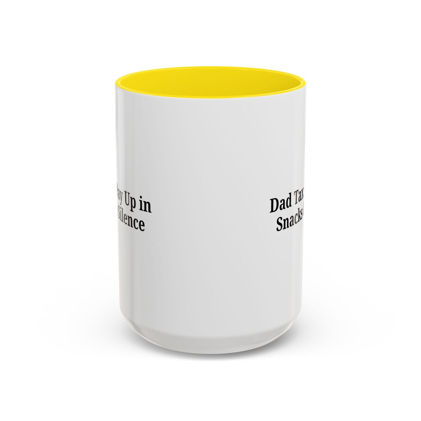 Humorous Dad Coffee Mug - Perfect Gift for Fathers, Dads, Birthdays, Father's Day, Fun Kitchen Decor, Snack Lovers - TRV