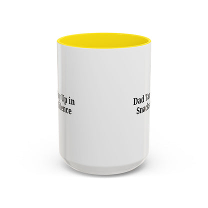 Humorous Dad Coffee Mug - Perfect Gift for Fathers, Dads, Birthdays, Father's Day, Fun Kitchen Decor, Snack Lovers - TRV
