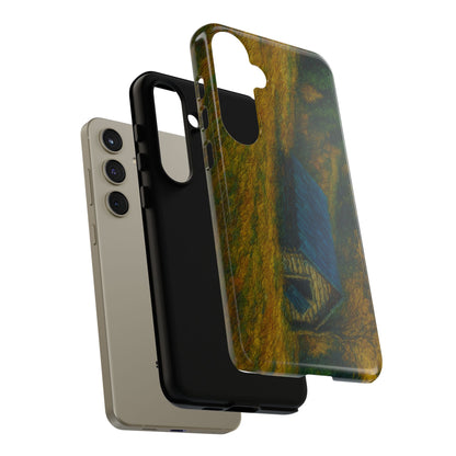 Artistic Phone Case by Tough Cases, Nature-Inspired Phone Protection, Unique Gift for Nature Lovers, Stylish Accessory, Fall Aesthetic - TRV
