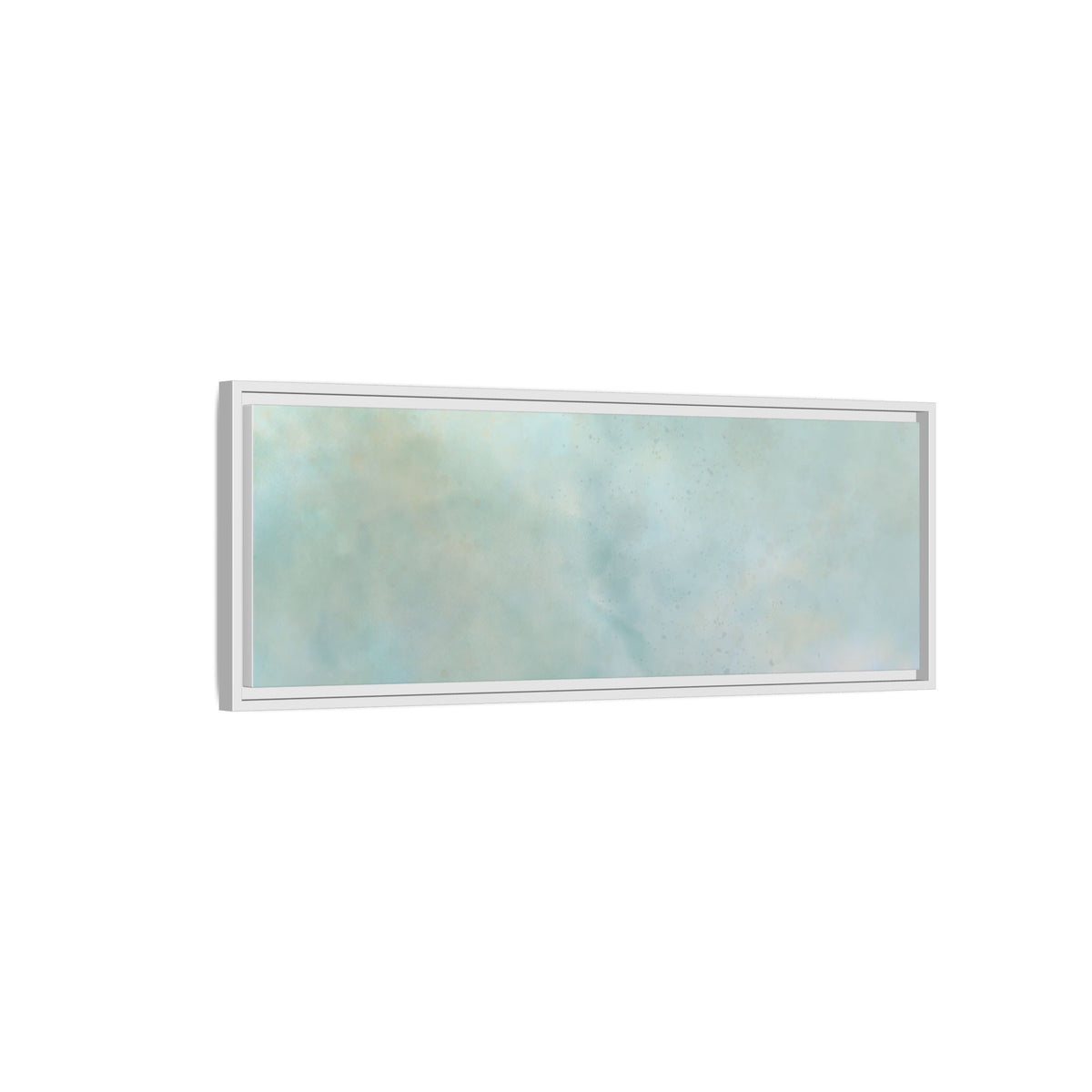 Soft abstract pastel watercolor on matte canvas by Printify, featuring gentle, flowing pastel colors and artistic brushstroke details.