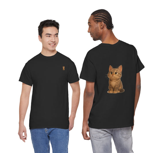Cat Lover Tee — Cute Brown Kitten Graphic T-Shirt
