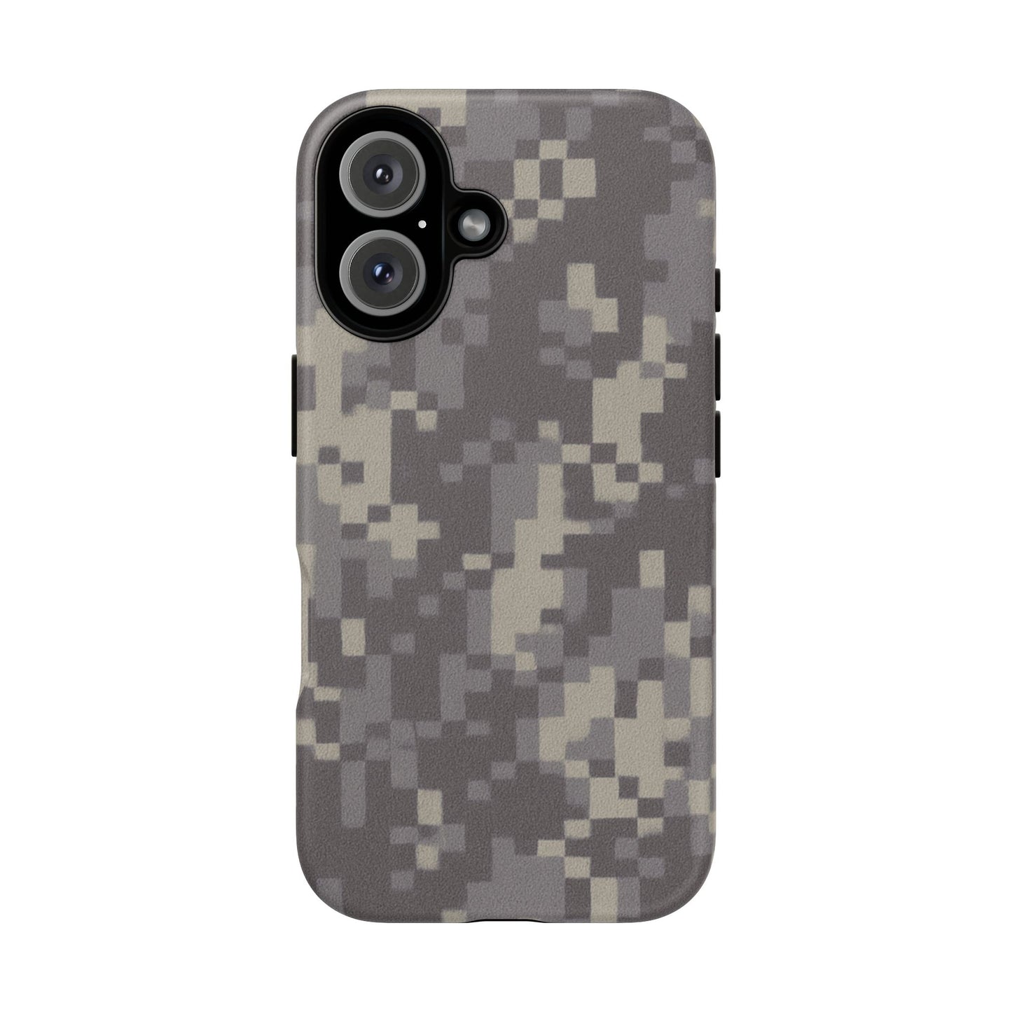 Digital camouflage tough phone case by Printify, rugged protective cover for smartphones with durable design and camouflage pattern.