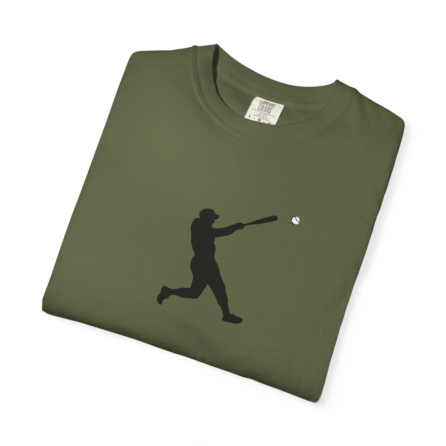 Sporty Garment-Dyed T-Shirt for Baseball Lovers, Casual Tee, Unisex Sports Shirt, Perfect Gift for Athletes, Outdoor Activities - TRV