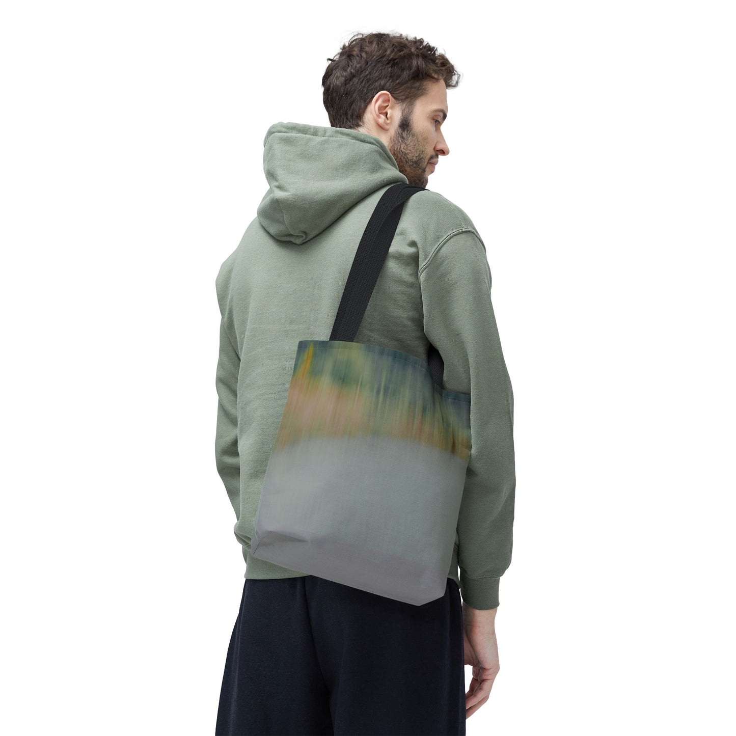 Serene Landscape Tote Bag - Stylish Eco-Friendly Carryall for Everyday Use - TRV