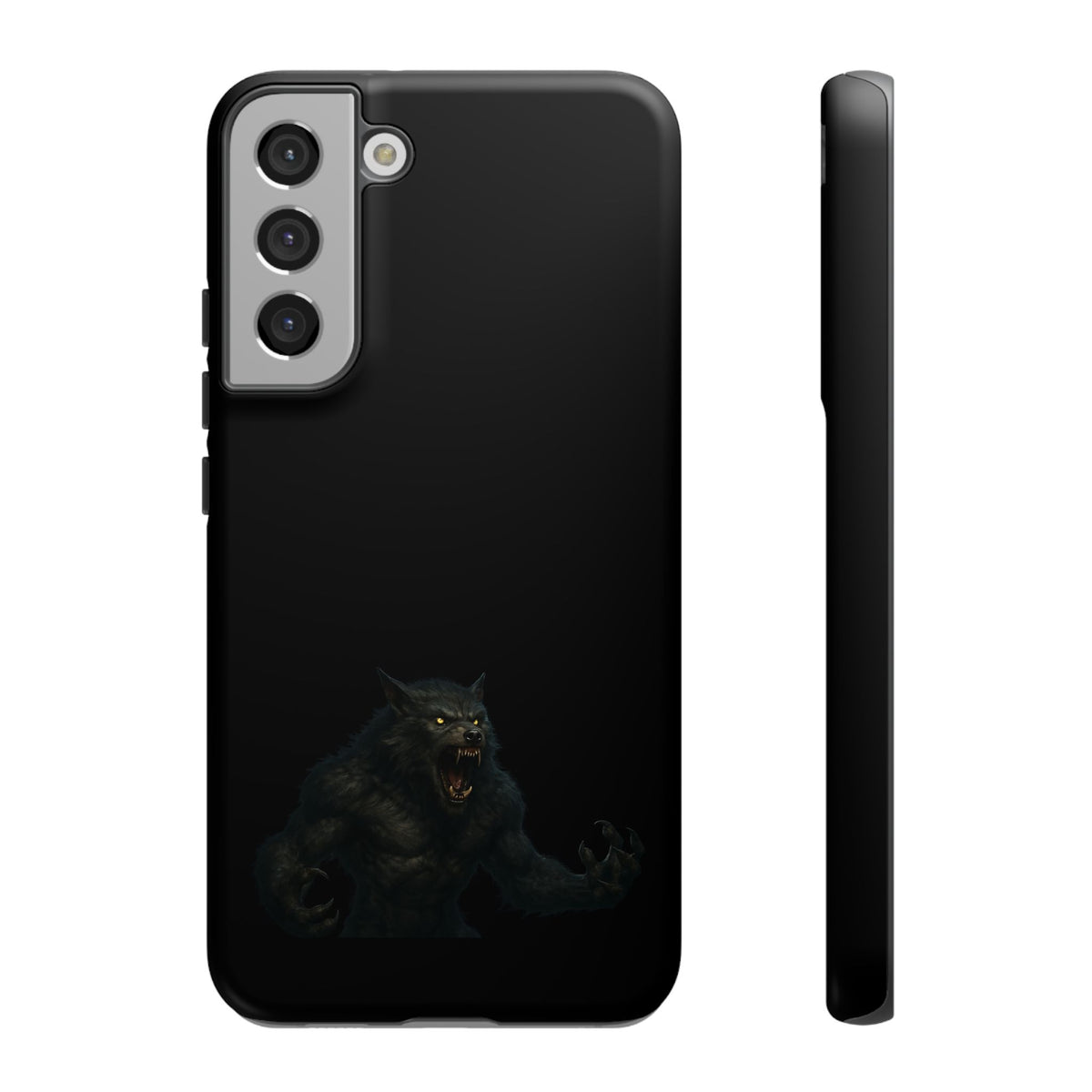Werewolf Phone Case, dark monster graphic tough protective case - view 13