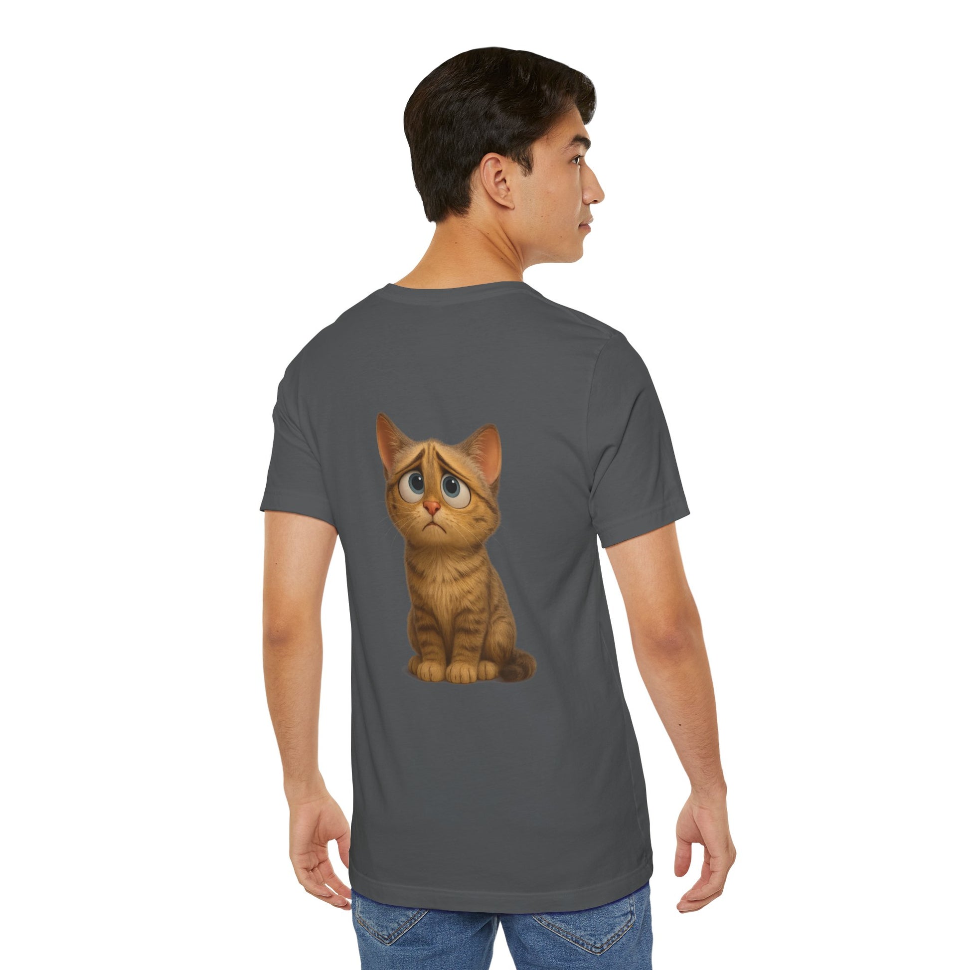 Adorable Cat Graphic Tee, Cute Pet Lover Shirt, Animal Lover Gift, Funny Cat Apparel, Birthday, Christmas, Everyday Use - TRV