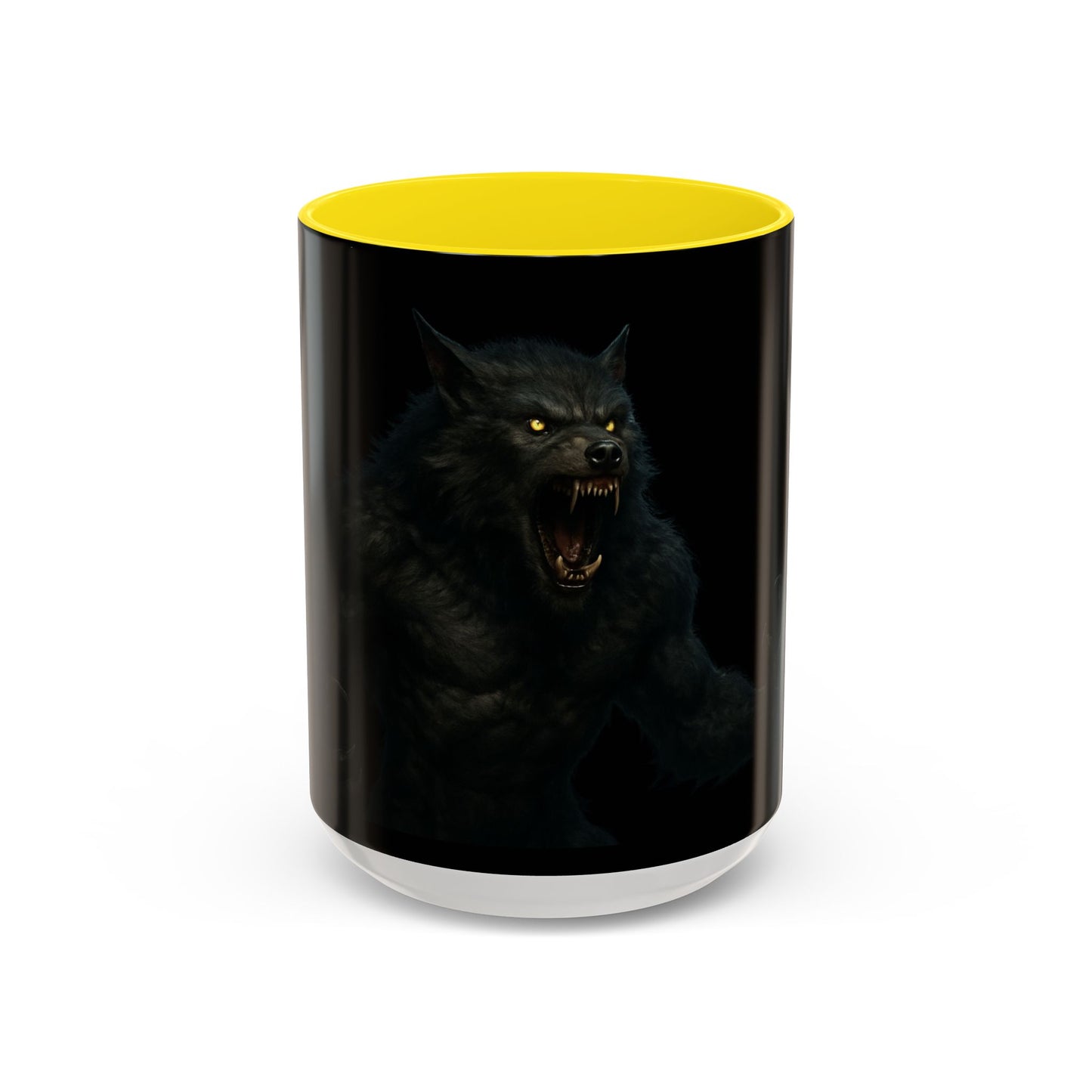 Howling Werewolf Coffee Mug - Perfect Gift for Horror Lovers, Wolf Enthusiasts, Halloween Decor, Unique Drinkware, Gothic Homeware - TRV