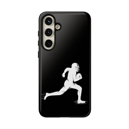 Football Player Phone Case, Tough Cases, Sports Phone Cover, Gift for Athletes, iPhone & Samsung Accessories, Running Player Design - TRV