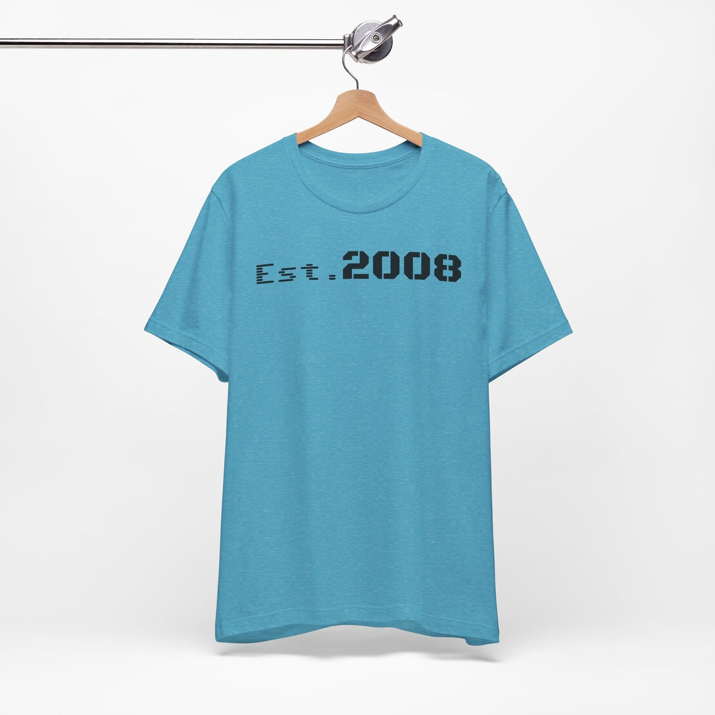 Est. 2008 Unisex Tee, Cool Vintage T-Shirt, Casual Gift, Birthday Apparel, Nostalgic Fashion