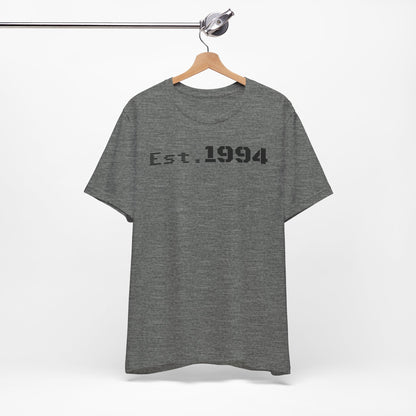 Est. 1994 Unisex Tee, Vintage Birthday Shirt, Nostalgic 90s Apparel, Perfect Gift for 30th Birthday, Casual Daily Wear - TRV