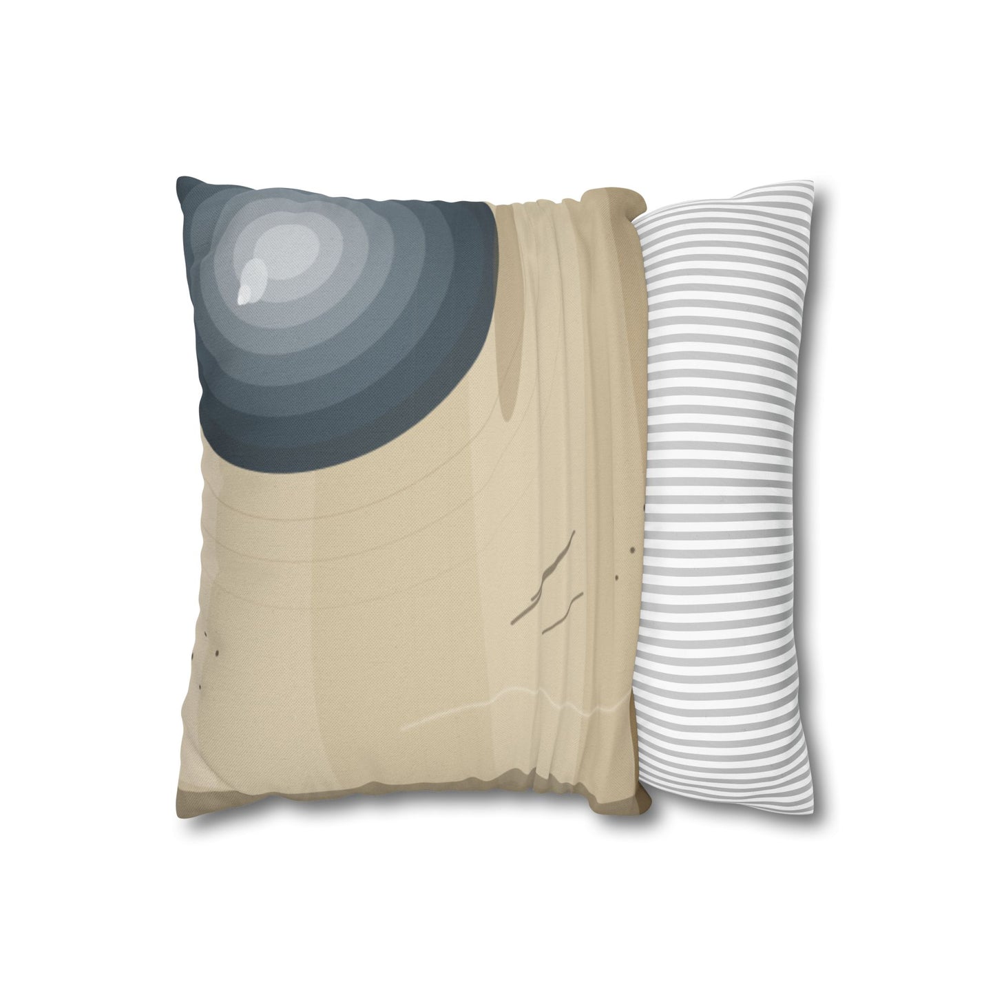 Abstract Nautical Anchor Design Pillowcase | Spun Polyester Square Pillowcase - TRV