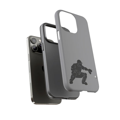 Baseball Catcher Phone Case - Tough Cases, Sports Phone Cover, Great for Athletes, Perfect Gift for Baseball Lovers, Unique Cell Phone Design - TRV