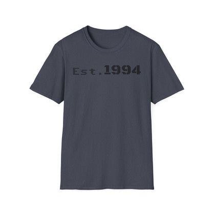 Est. 1994 Unisex Softstyle T-Shirt, Vintage Tee for Birthdays, Retro Gift, Casual Wear, Trendy Soft Shirt