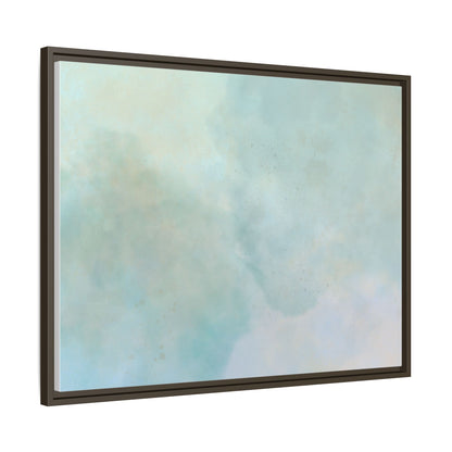 Soft Abstract Pastel Watercolor Matte Canvas