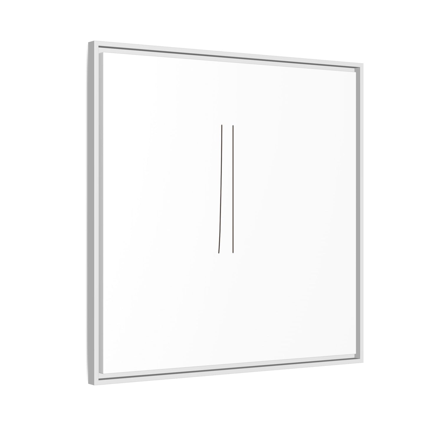 Minimal Line Art | Matte Canvas Framed