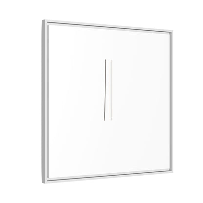 Minimal Line Art | Matte Canvas Framed