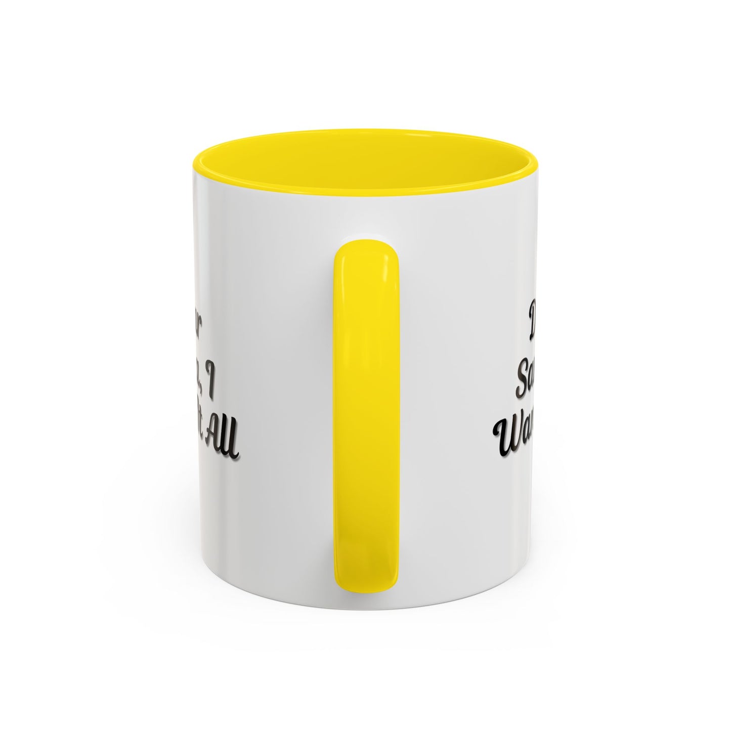 Dear Santa Accent Coffee Mug - Fun Holiday Mug for Christmas Enthusiasts